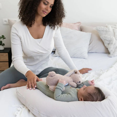 Doomoo Comfy Big Maternity Pillow - Muslin Almond